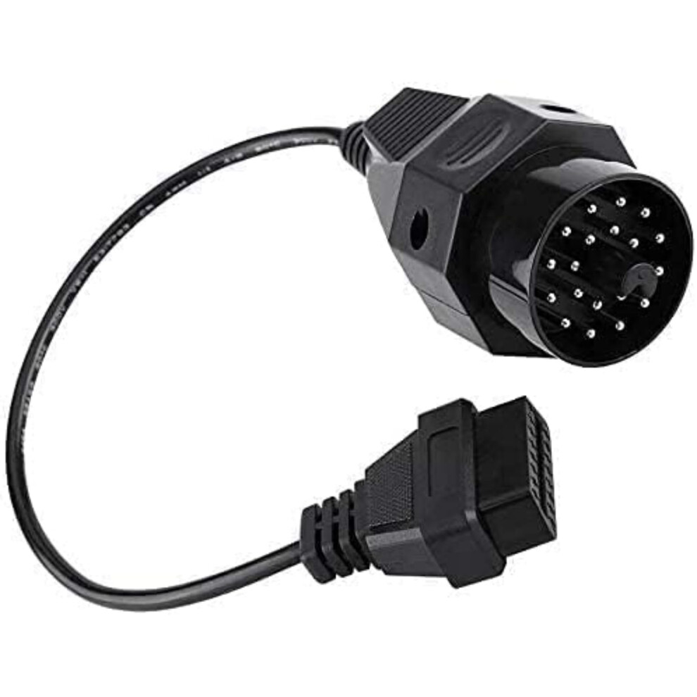 Multibao 20 Pin Male Obd To 16 Pin Female Obd2 Cable Adapter, Diagnostic Scanner Adapter Cable Compatible With Bmw E36 E46 E38 E39 E53 X5 Z3 5005208686556