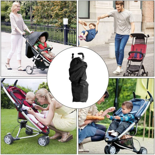 Tiiyee Universal Stroller Bag, Extra Large Oxford Fabric Pushchair Backpack