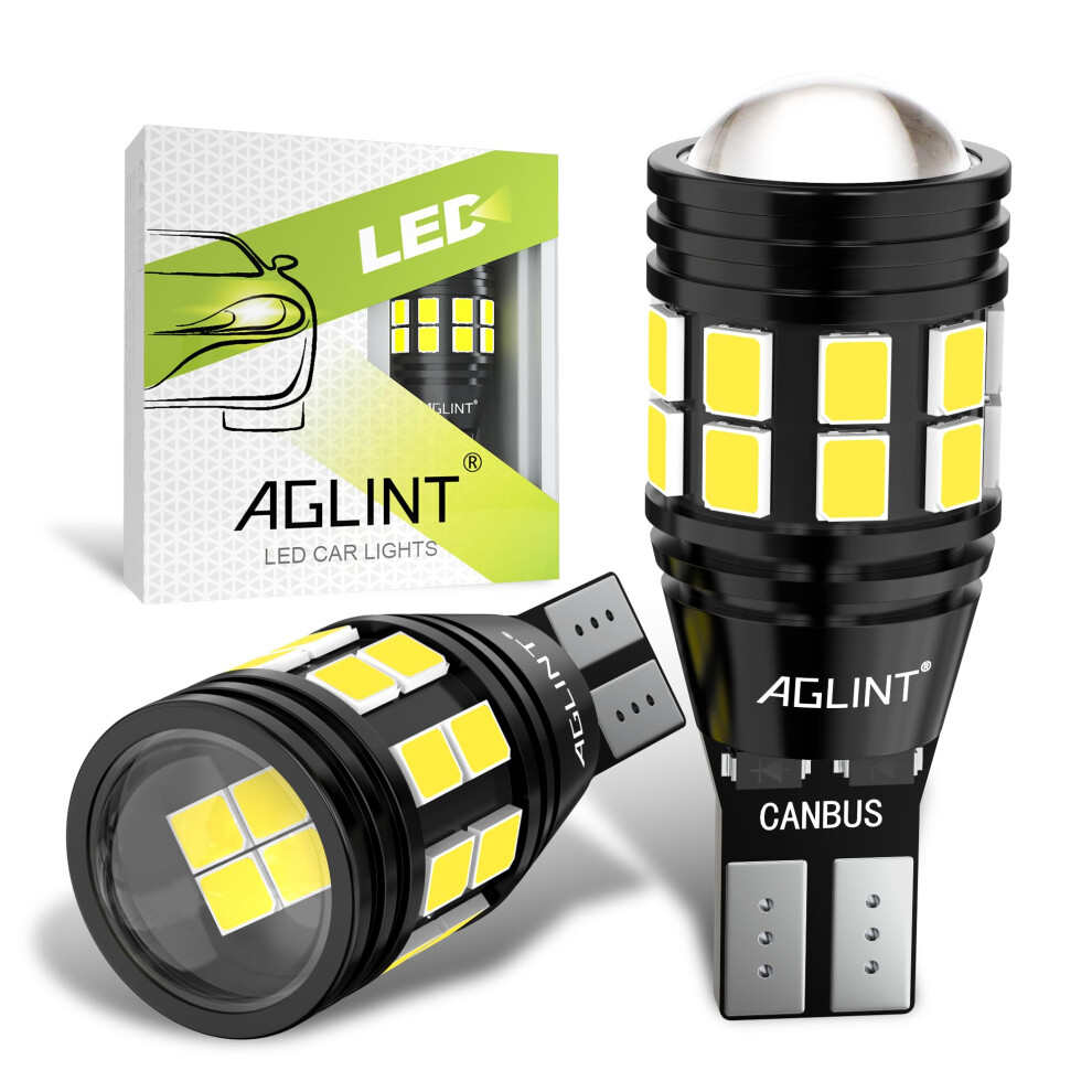 Aglint T15 W16w Led Bulbs Canbus Error Free 22Smd 921 912 955 Wedge 5004900430306