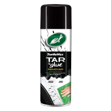 Turtle Wax Tar & Glue Remover 400ml 54046 - High-Performance Formula for Easy Removal of Road Tar & Sticky Glue - Non Drip Formula -Safe To Use on Pa