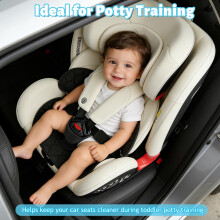 FSAIYIJ 2 Pack Potty Training Car Seat Protector for Toddlers Baby Wa