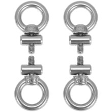 QWORK 4pcs M4 Awning Rail Stoppers, for Caravan Motorhome Campervan