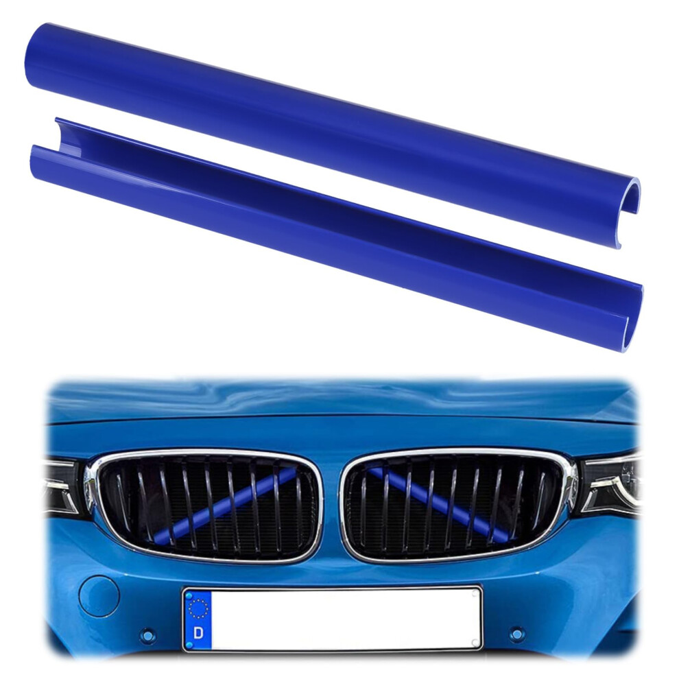 2Pcs Grille Insert Trims Stripe For Bmw Front Grille Trim Stripes 5003107549866