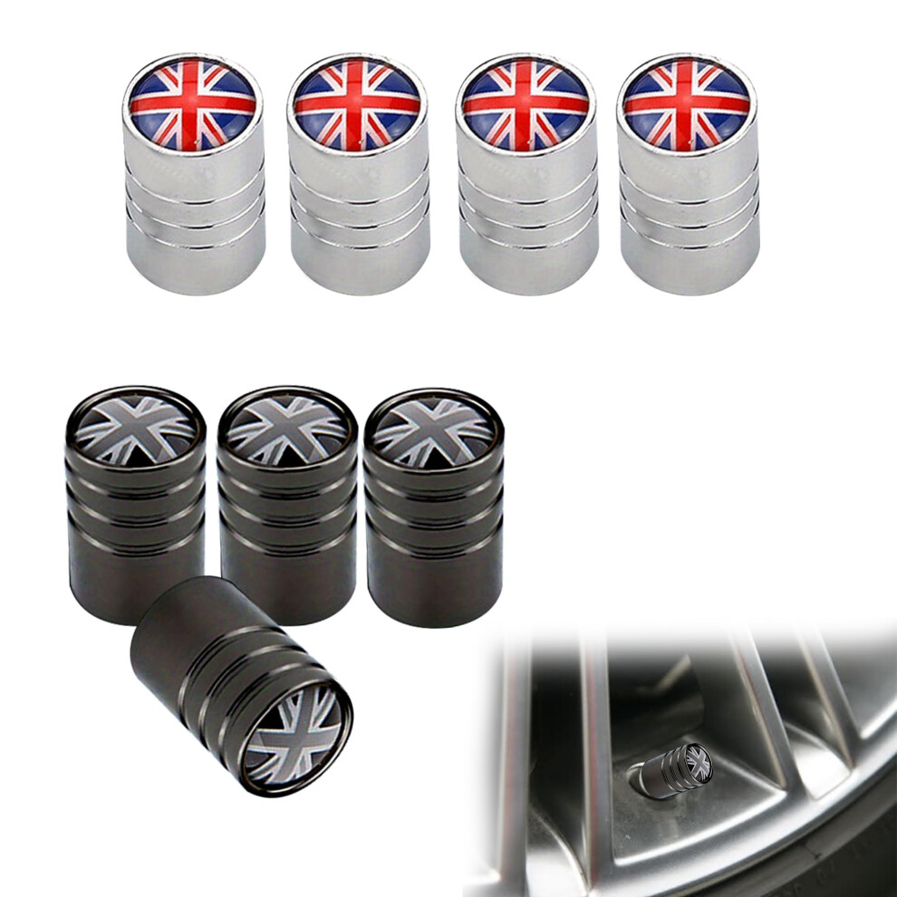 8Pcs Car Dust Caps Protect The Valve From Corrosion And Air Leakage Tyre Caps Fashion Patterns Dust Caps Perfectly Fit Most Vehicles Maintain Stable 5001548958322