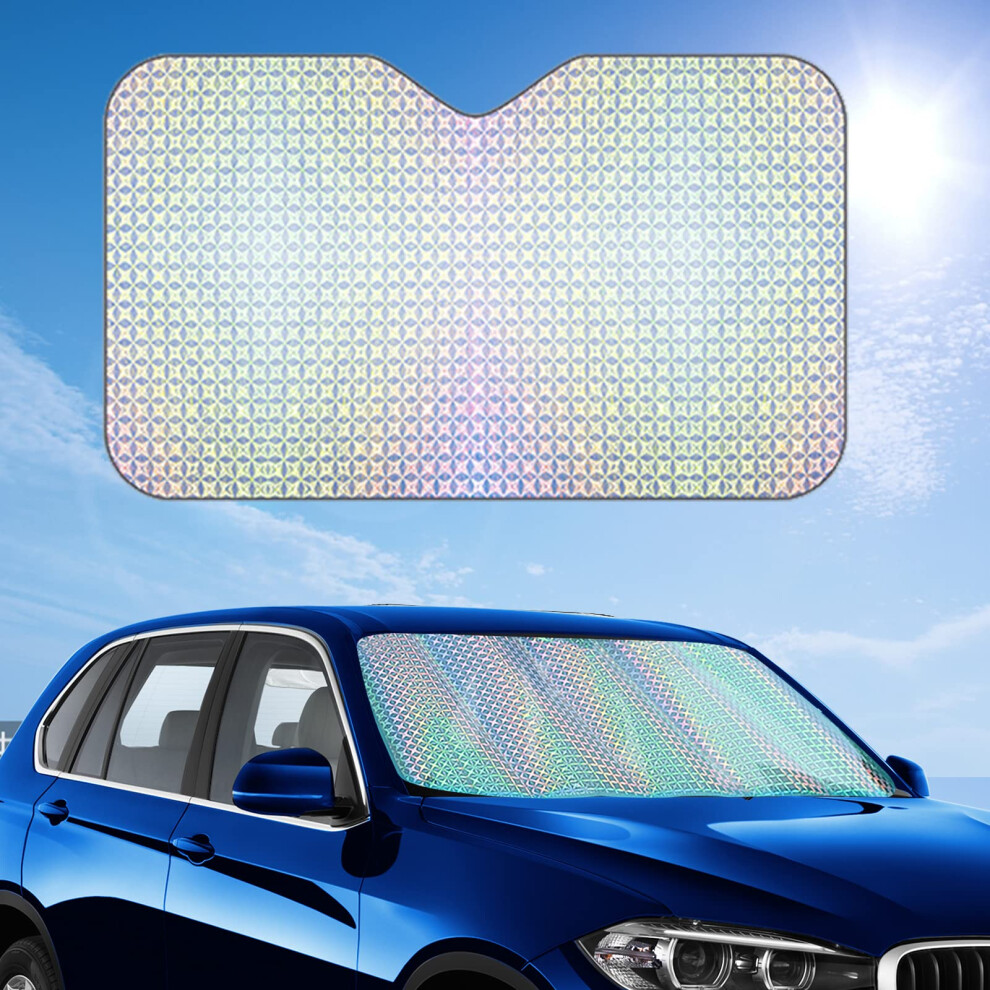 Car Windshield Sunshade Reflective 99% Uv Laser Sun Shade Block 5003256582431