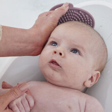 Shnuggle Cradle Cap Brush | Super Soft Silicone Baby Scalp Brush & Comb | Gentle Cradle Cap Treatment for Newborns | Baby Bath & Shampoo Accessory |