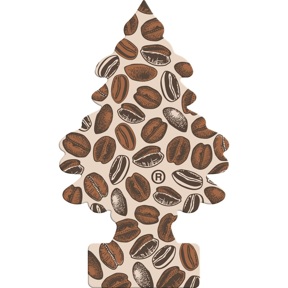 Little Trees Air Freshener Tree Mtr0089, Cafe Fragrance 5008167739998