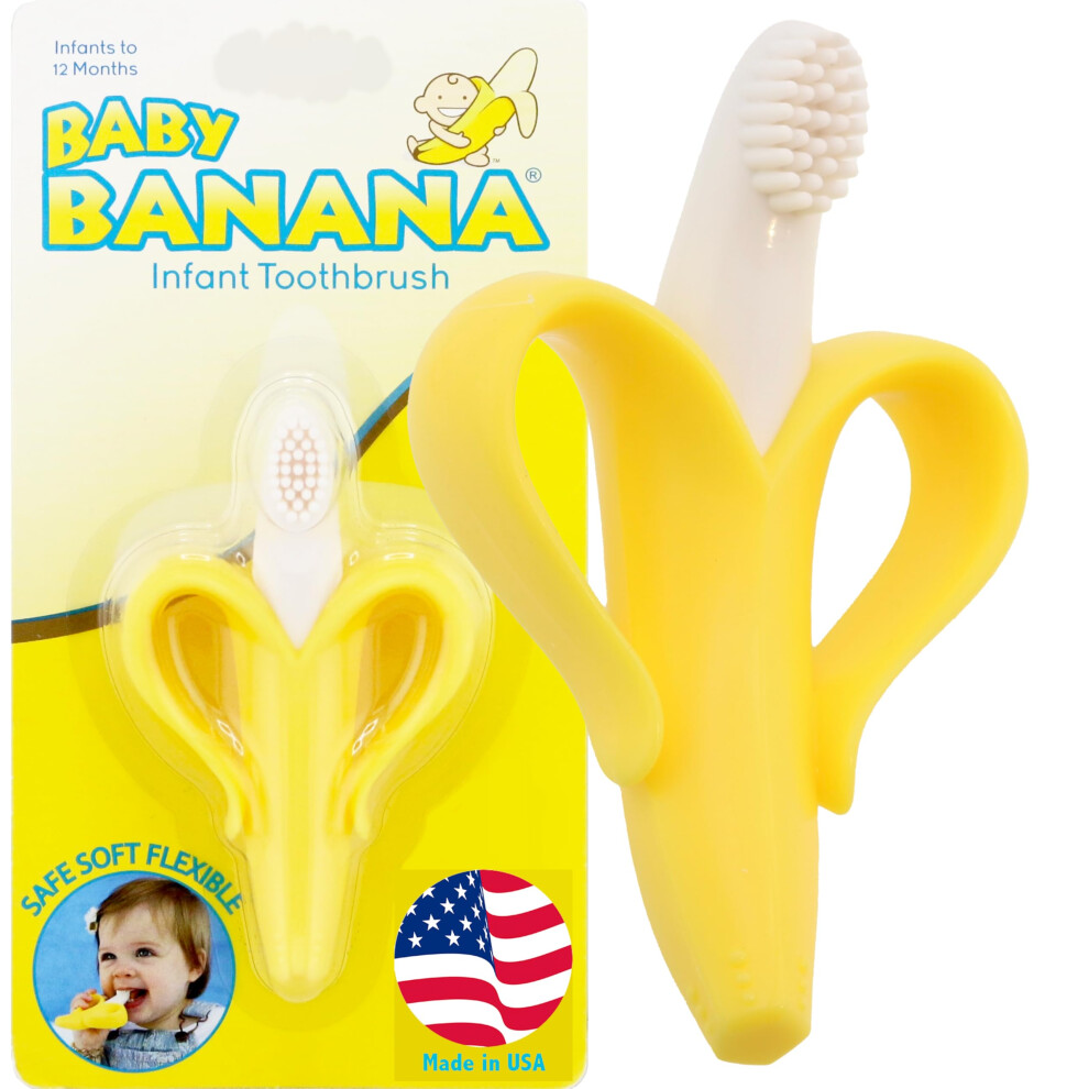 Teething Toothbrush For Infants Baby Banana