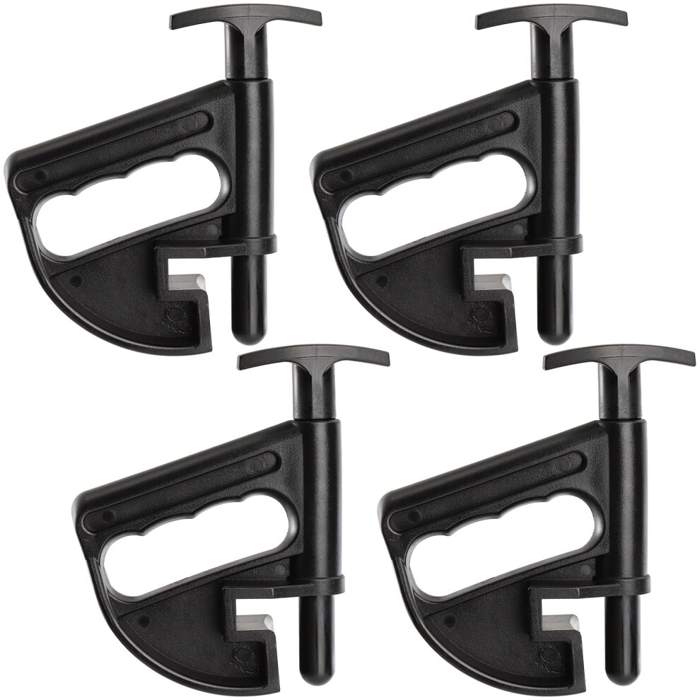 Hedume 4 Pack Tire Changer, Nylon Tire Bead Clamp Drop Center Tool, Universal Rim Pry Tire Changer Wheel Changing Helper Heavy Duty 5009107345897