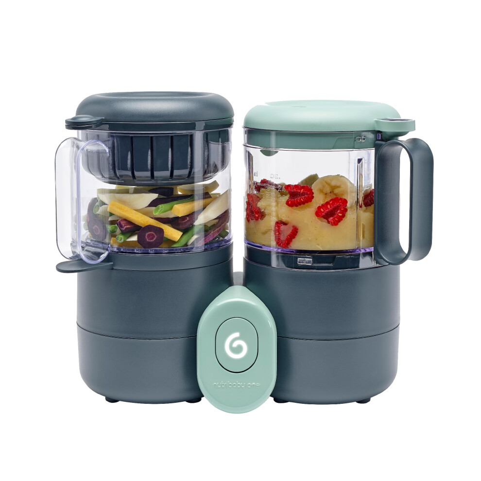 Babymoov Nutribaby One 4-In-1 Baby Food Maker, Baby Food Blender And Steamer, Food Processor For Weaning, Warmer, Defroster