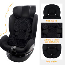 KAKIBLIN Infant Car Seat Insert,Baby Carseat Head & Body Support for Newborn, 2-in-1 Reversible Car Seat Cushion, Soft Stroller Cushion Insert for Bo