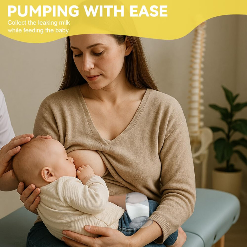 Vicloon Silicone Manual Breast Pump With Lid, 100Ml Manual Breast Pump For Breastfeeding Essentials, Food-Grade & Bpa Free, Lightweight & Portable Ma