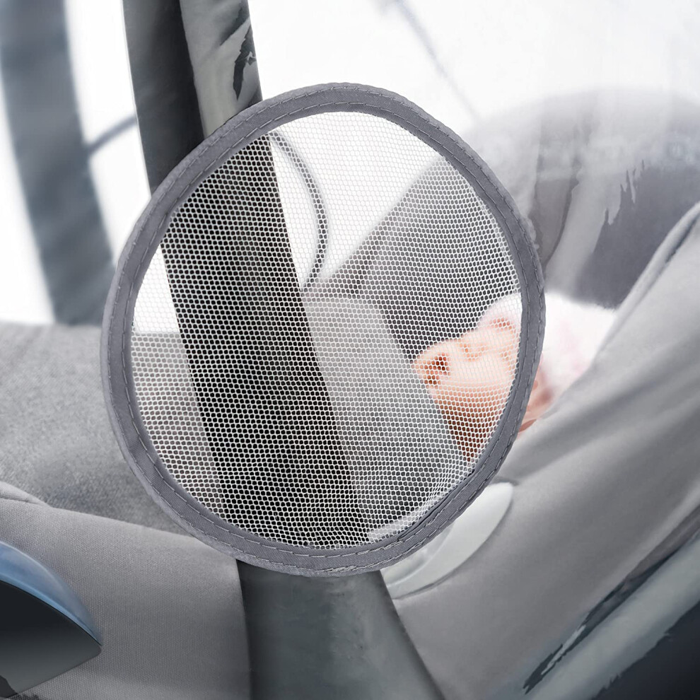 Universal Car Seat Rain Cover With Quick-Access Window (To Fit Maxi Cosi/Cybex/Graco/Joie/Nuna E.g.) - Baby Car Seat Rain Cover, Dual Side Ven Zamboo