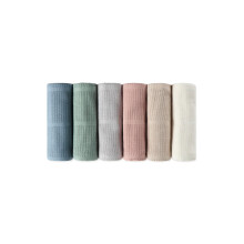 MORI Cellular Blanket White Organic Cotton Bamboo 70x100cm Lightweight Breathable for Newborn Durable Comfortable Swaddle Ideal for Cot Crib Moses Ba