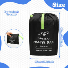 NZWBSHSSP Car Seat Travel Bag Portable Baby Car Seat Cover for Airplan