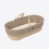 The Little Green Sheep Cable Knit Moses Basket Replacement Liner - 3