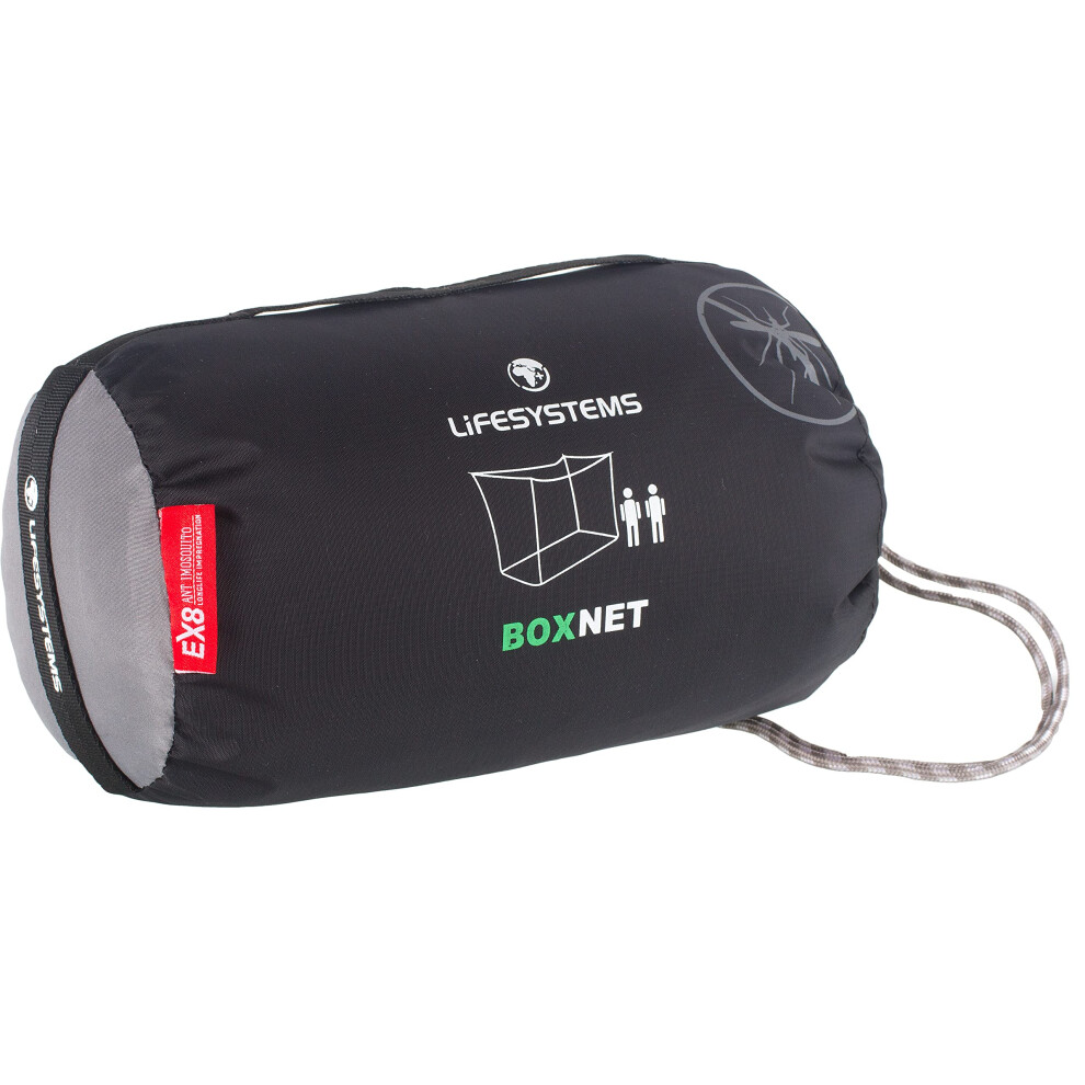 Boxnet Mosquito Net Compact And Lightweight Ideal For Traveling White Lifesystems