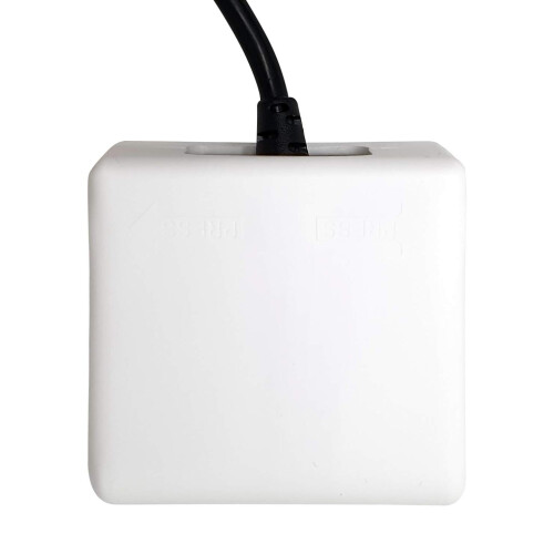 BabySecurity Single Electric Plug Socket Cover, White, 1 Pack 1