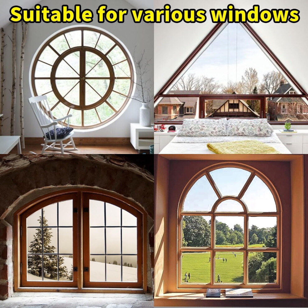 Donfulily 100% Blackout Blinds, Black Out Blinds Stick On,No Drill Blackout Shades For Window, Portable Blackout Blinds Curtain For Travel Or Nursery,Cut To An