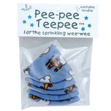 The Peepee Teepee for the Sprinkling WeeWee: Airplanes in Cellophane Bag