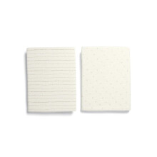 Mamas & Papas 2 Universal Crib Fitted Sheets, Oatmeal