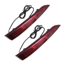 for Accent 2017-2019 LED Rear Bumper Reflector Brake Light Fog Light Lamp Indicator Lights Taillights