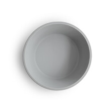 Mushie Silicone Suction Bowl, Non-Slip Suction Bowl for Babies & Toddlers, Material: Food Grade Silicone, Dishwasher & Microwave Safe (Stone)