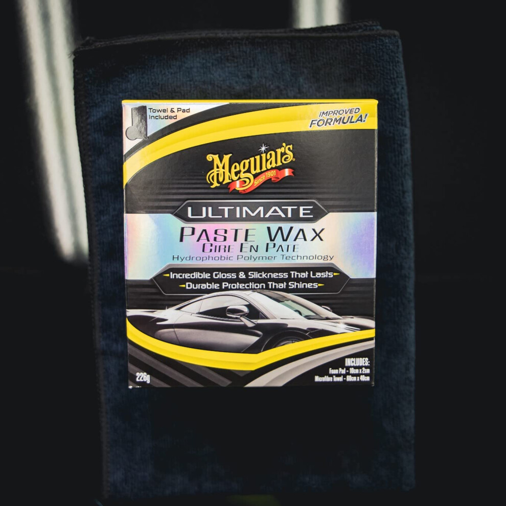 Meguiar's G210608eu Ultimate Paste Wax 227G, Incredible Gloss & 5005931565562