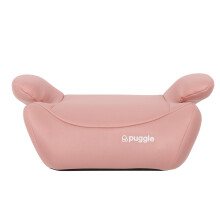 Puggle Travel & Go Group 3 Eco Backless Booster Seat - Blush Pink (6-12 Years)