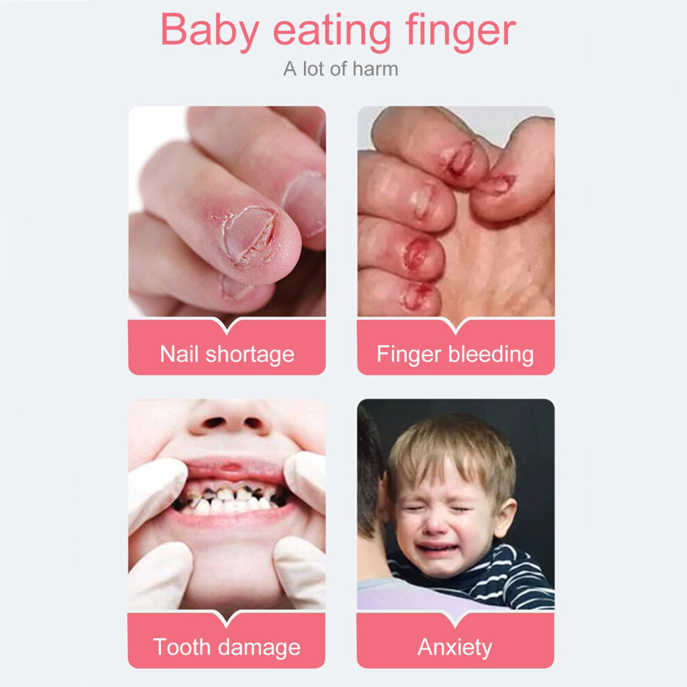 Herbinsols Stop Biting Nails With Anti-Bite Nail Polish - Nail Biter Water Prevention For Kids & Adults - Clear Varnish & Stop Nail Biting Polish,Thumb Sucking