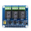 3 Channel Relay Extention Board for Raspberry Pi 5/4B with Optocoupler Isolation for Raspberry Pi 5 4B 3B+ 3B Zero 2W 4