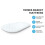 KD HOME EVERYTHING YOU NEED Moses Basket Mattress, Oval Shape, Extra Thick, Comf 2