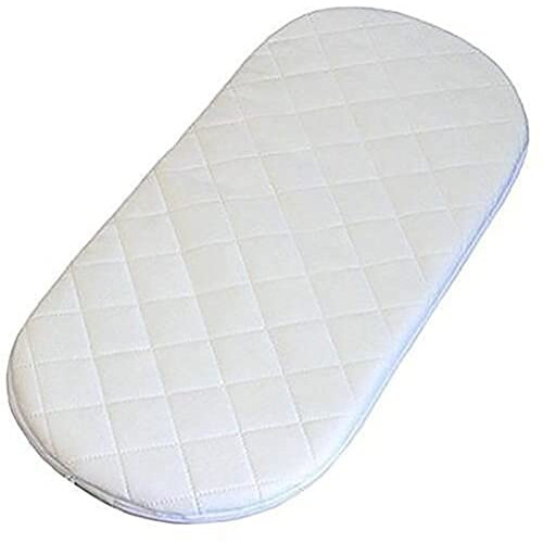 KD HOME EVERYTHING YOU NEED Moses Basket Mattress, Oval Shape, Extra Thick, Comf 2