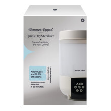 Tommee Tippee Quickdry Steriliser Steam Steriliser for Baby Bottles an