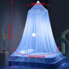 FFTANXS Bed CanopyDome Canopy Bed Large HangingPrincess Mosquito Net f