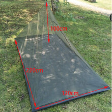 Vilemoon Mosquito Net with Bottom for Camping Bed Compact and UltraLig