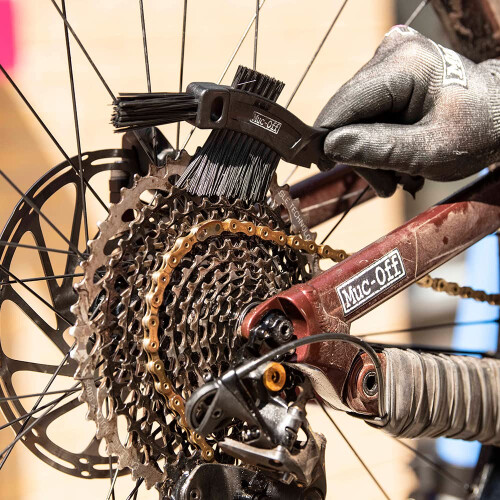 Muc-Off Premium Brush Set - Bike Cleaning Brushes for Chains, Frames, 1