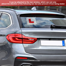 Pack of 2 Fully Magnetic L Plates for Car UK,Learner Plates Magnetic