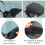 Stroller Replacement Canopy for Doona X/Doona+ / Doona i Car Seat Stroller, 4-Segment Extendable Sunshade, Machine Washable Stroller Accessories with 2