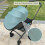 Stroller Replacement Canopy for Doona X/Doona+ / Doona i Car Seat Stroller, 4-Segment Extendable Sunshade, Machine Washable Stroller Accessories with 5