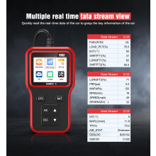 OBD2 Scanner with Upgrade Battery Tester, Car Diagnostic Tool Check Engine Light & Emissions Readiness, Fault Code Reader for All OBD II Protocol Veh