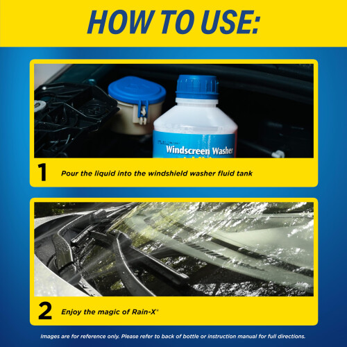 Rain-X 831991L Windscreen Washer Additive, 1 Litre 2