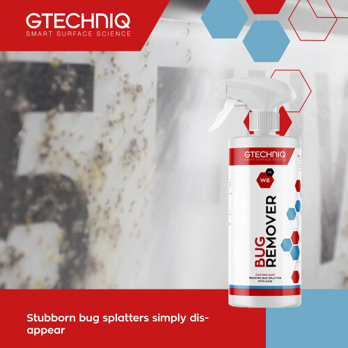 Gtechniq W8 Bug Remover for Cars, Non-Caustic Cleaner for Bug Stains 2
