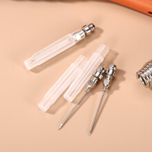 TOYMIS 3pcs Grease Injector Needle Tips, Steel Portable & Detachable