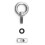 QWORK 4pcs M4 Awning Rail Stoppers, for Caravan Motorhome Campervan 4
