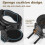Car Cup Holder Set, 2-Pack Universal Air Vent Mount, Adjustable Drinks Holders with Secure Clips, Black 3