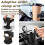 Car Cup Holder Set, 2-Pack Universal Air Vent Mount, Adjustable Drinks Holders with Secure Clips, Black 4