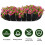 3 STK Planterkorg Foder Tyg Fönster Box Foder Filt Trog Planter Foder Byte Svart Blomkorg Foder 24 Tum 3