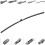 Bosch Bosch Aerotwin AP 28 U - Front Windscreen Wiper - Replacement Blade - Comes with Modular Adapters - 1 Blade, 700mm 2