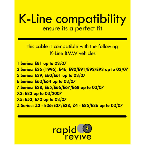 Rapid Revive – K+CAN K+DCAN OBD2 BMW Diagnostic Tool Cable OBD To USB Switch Button E Series Coding NCS EDIABAS E93 E87 E70 K-Line Tool32 OBDII Wind 2